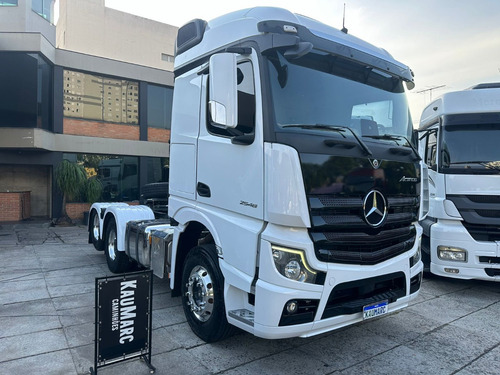 Mb 2548 Actros Ano 2022 Teto Alto 6x2 Único Dono Financia