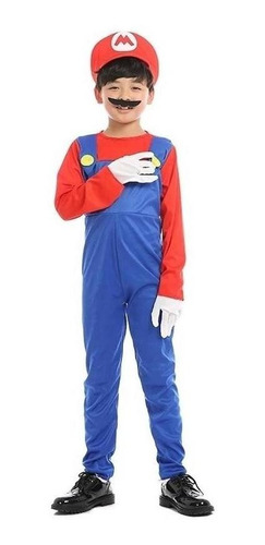 Disfraz Mario Bros Para Niños