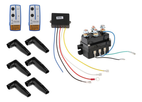 Contactor Universal 12v 400a Cabrestante Relé Con Controles