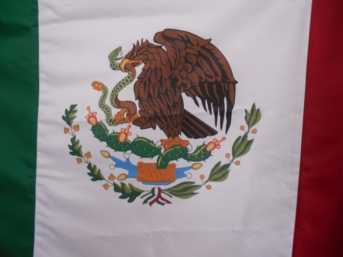 Bandera Mexico  90 X 158 Cm. Envío Gratis