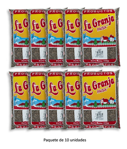 Semilla De Chía 500g X 10 Und - g a $32