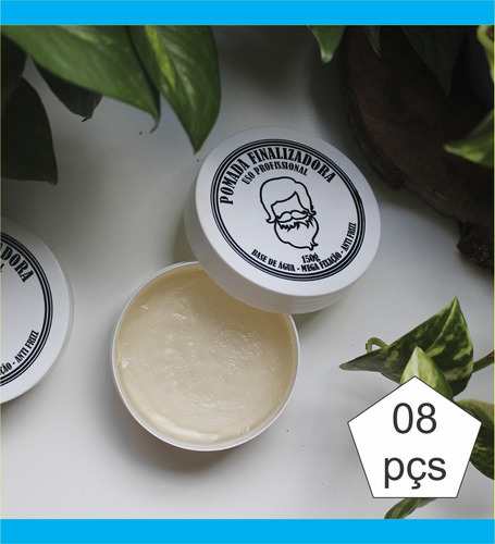 08 Pomadas Colorless Modeladora Mega Fixação 150g