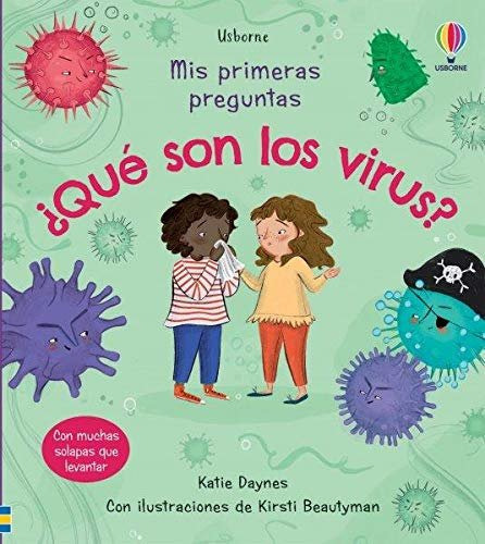 Qué Son Los Virus? Mis Primeras Preguntas (t.d), De Katie Daynes. Editorial Usborne, Tapa Dura En Español