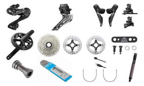 Grupo Shimano Ultegra R8170 Di2 12 Vel Disco 52 Bici De Ruta