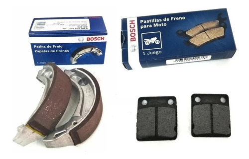 Juego Pastillas + Zapata Honda Cg 150 Bosch