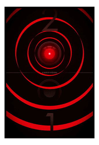 Cuadro Poster Premium 33x48cm 2001 A Space Odyssey