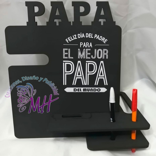 Regalo Para Papá Porta Celular De Escritorio 