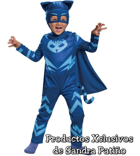 Pj Mask Catboy Disfraz Gatuno Héroes En Pijamas  - Original 