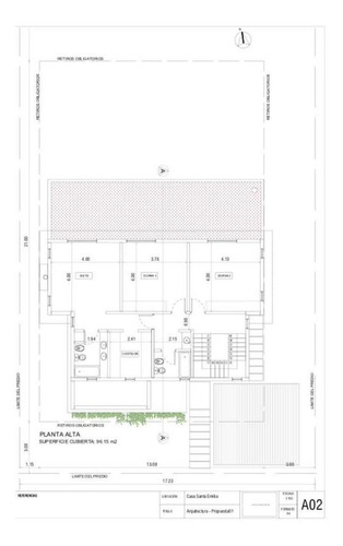 Venta - Lote Interno En Santa Emilia Bayugar Negocios Inmobiliarios