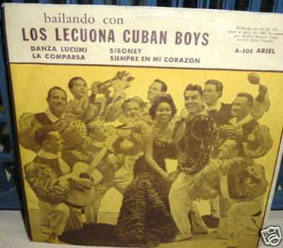 Lecuona Cuban Boys Danza Lucumi Simple C/tapa Argentino