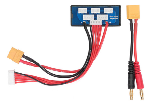 Placa De Carga Paralela Xt60 Banana 2s 3s Battery Balance F