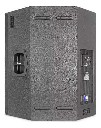 Monitor De Piso Bafle Activo 15'' Thor T-15a 560w Rms Bocina Color Negro