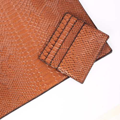 Bolsa De Mano Con Tarjetero Snake