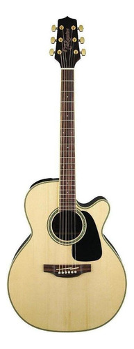 Guitarra Electroacústica Takamine Gn51ce Nat Color Natural Material del diapasón N/A Orientación de la mano Derecha