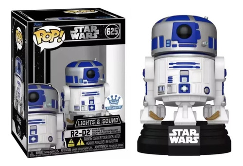 R2-d2 Funko Pop Star Wars Luz Y Sonido 625 Exclusivo Light