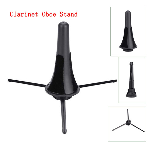 Imagem 3 de 9 de Suporte De Oboé Para Clarinete Dobrável Tripé De Saxofone Re