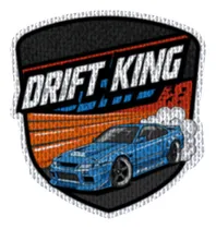 Comprar Parche 7,5cm Fshd Hot Wheels Logo Drift King Modelo 01 Hot Wheels Drift King Modelo 01