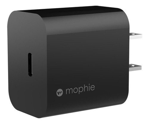 Cargador De Pared Usb-c Pd De 18w Universal Negro - Mophie Color Negro