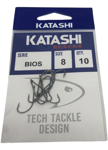 Anzuelos Katashi Bios N8 X10u Para Pesca De Pejerrey