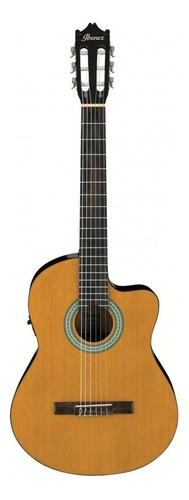 Guitarra Electroacústica Ibanez Classical GA3ECE para diestros amber high gloss nandu brillante