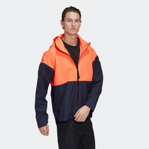 Imagen 4 de 9 de Chaqueta Hombre adidas Terrex Urban Rain Rdy Impermeable