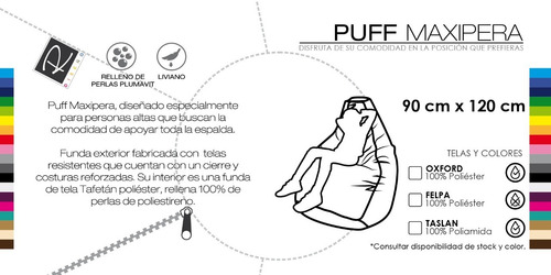 Imagen 9 de 10 de Puff Maxi Pera