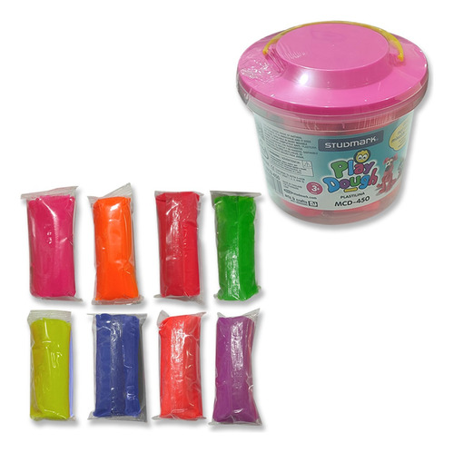 Plastilina Play Dough 450g 8 Colores Surtidos