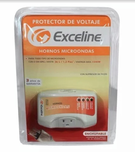 Protector De Voltaje Exceline 120v Microondas