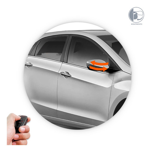 Imagem 4 de 5 de Módulo De Retrovisor Cruze 2021 2022 Tilt Down E Rebatimento
