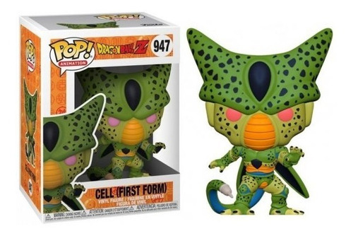 Funko Pop Dragon Ball Cell First Form 947 Leve Detalle Caja