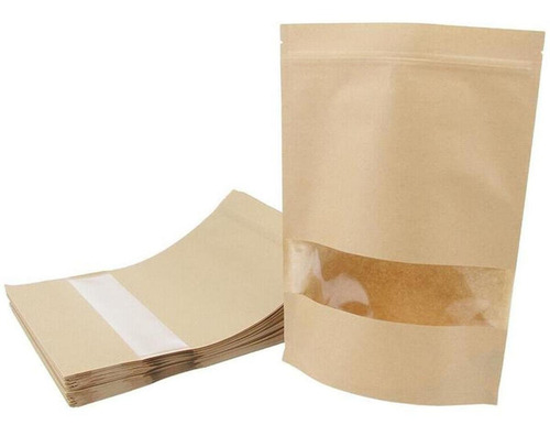 Stand Up Bolsas Sellada Con Calor, Mxsbg-003, 10x15 Cm, 50pz
