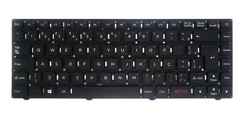 Teclado Compativel Notebook Positivo Motion Red C432a