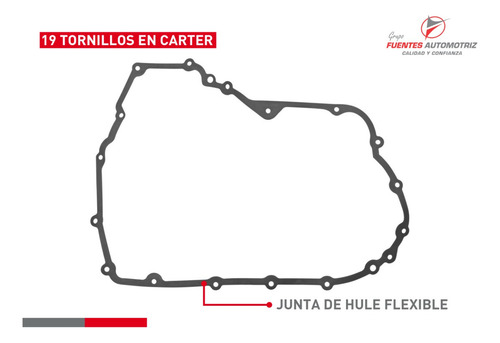 Filtro Junta Caja Aut Fusion Turbo Fwd 2.0 2013-2016 6f35