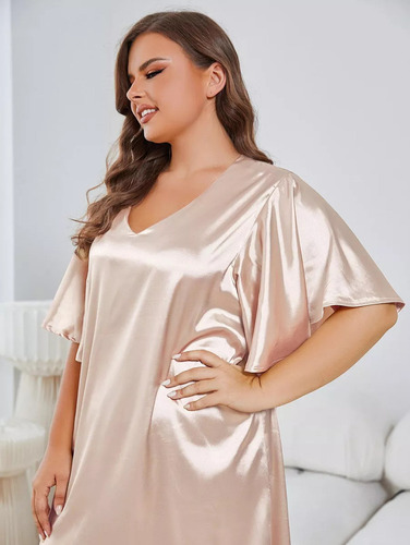 Camisones De Talla Grande Camisón Con Cuello En V