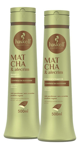  Kit Alecrim Haskell Shampoo+ Condicionador- 500ml