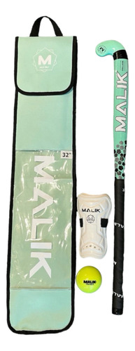 Set De Hockey Malik College Verde