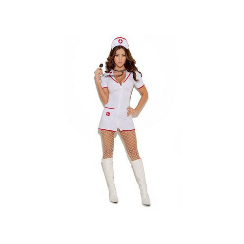 Disfraz Para Mujer Enfermera Jefe Talla L Halloween