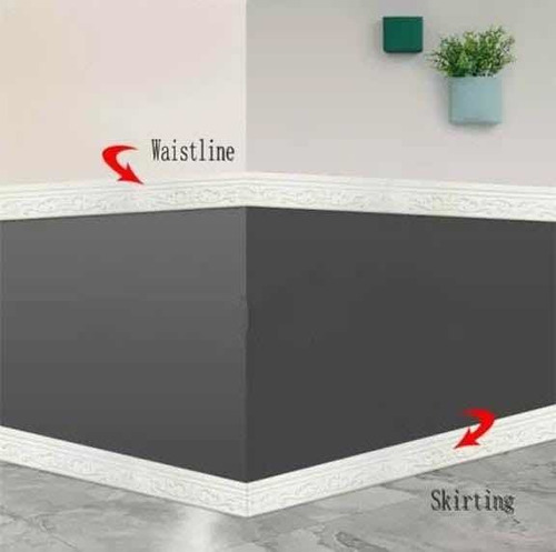 Zócalo Adhesivo Revestimiento Moldura Pared Guarda