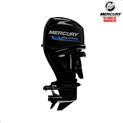 Motor De Popa Mercury 4t 60hp Elpt Efi Ct Seapro Pess Física