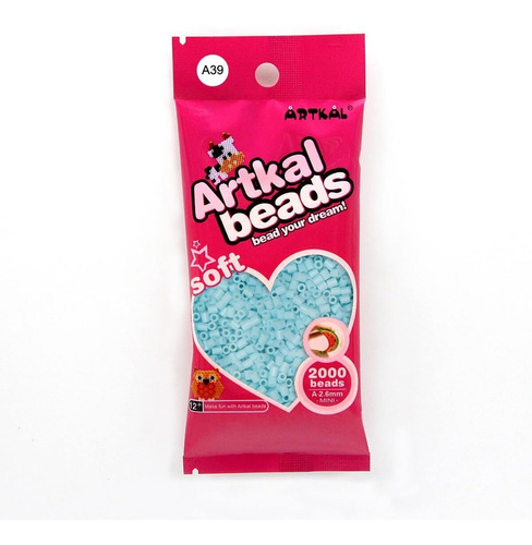 Artkal Beads Mini 2,6mm Soft Gama Colores Azules Mar