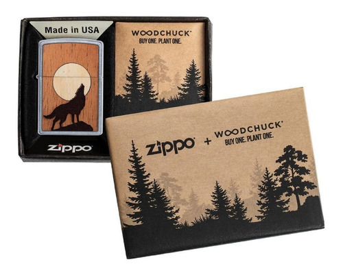 Encendedor Zippo 49042 Edicion Limitada 2019 Woodchuck Caja