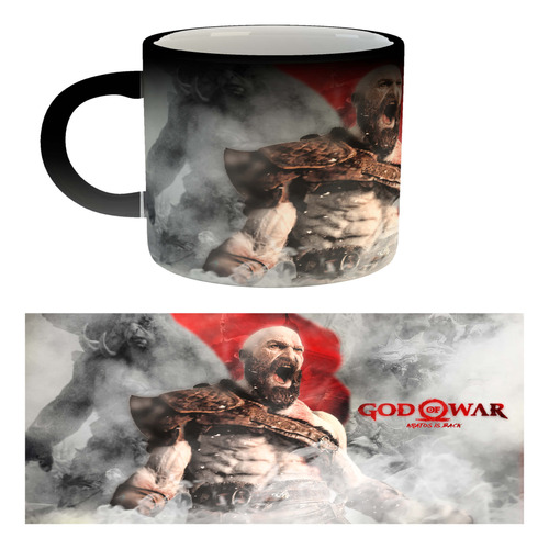 Taza Mágica God Of War Videojuegos |de Hoy No Pasa| 5