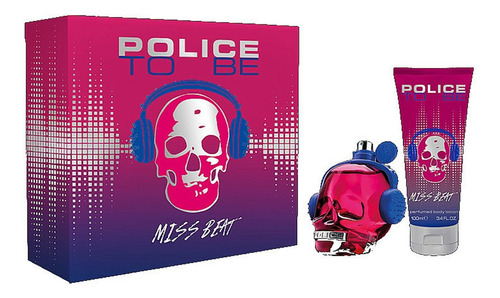 Police To Be Miss Beat Est Edt 75ml+100ml Silk Perfumes