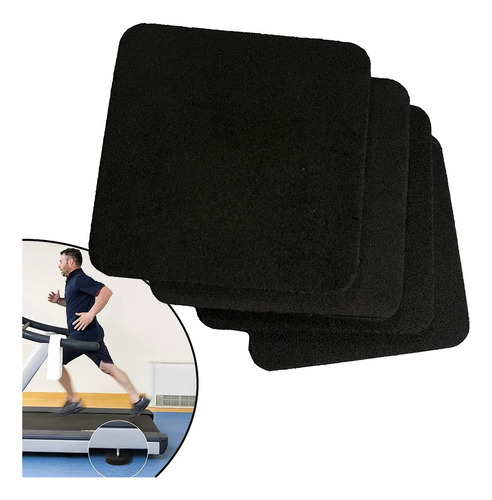 Kit 4 Tapete Para Maquina De Lavar Anti - Vibração Ruido Eva