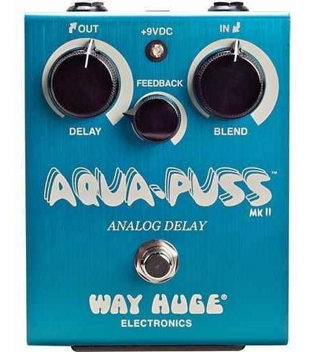 Dunlop Mxr Way Huge Aqua Puss Mk2 Delay Analogo Nuevo!