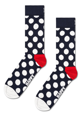 Pack De 4 Calcetines Clásicos Happy Socks Multicolor Estampado 26 Cm - 30 Cm Del Pie