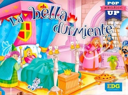 Libro Mini Clasicos Pop Up : La Bella Durmiente 