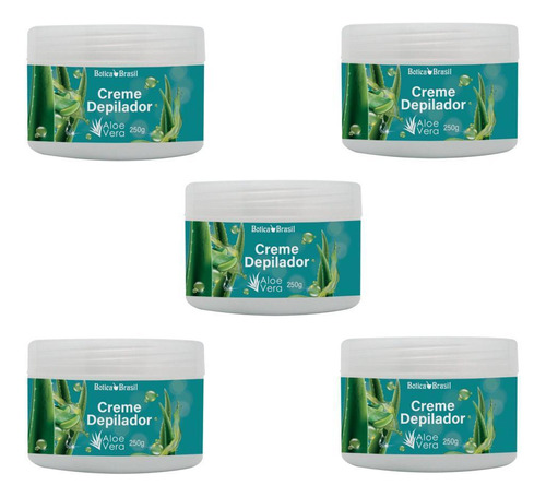 Creme Depilador Axila Virilha Pernas Aloe Vera 240g