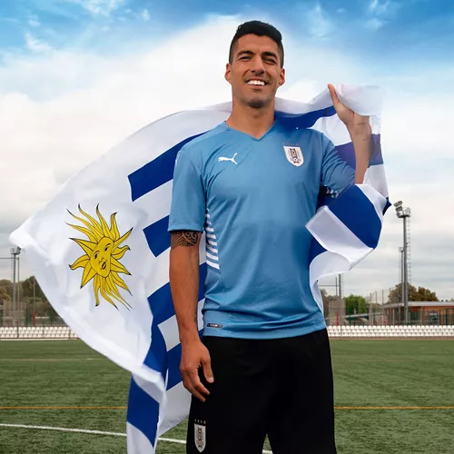 Camiseta De Fútbol Puma Auf Uruguay Home 22 Hombre — La Cancha