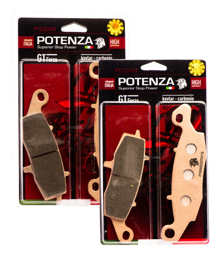 Kit Pastilha Diant Potenza Er6 Versys V-strom 229+231